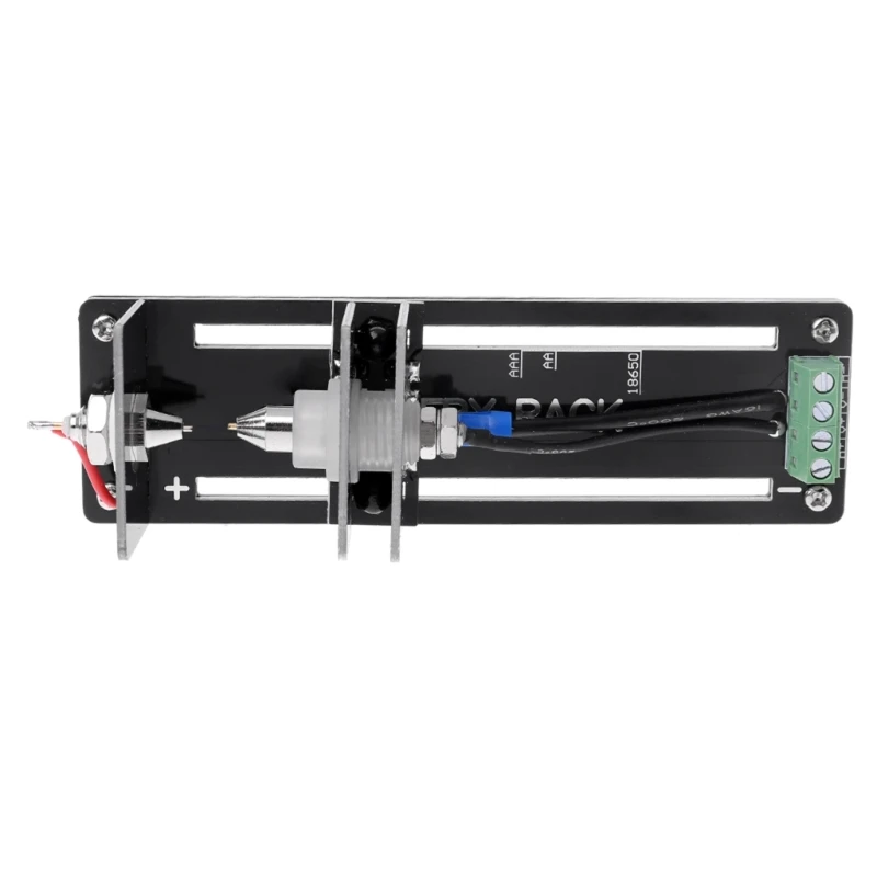 4-Wire Battery Resistance Capacity Test Holder Stand 26650 21700 AAA 18650 Good Performance High Precision Easy to Carry Battery Tester