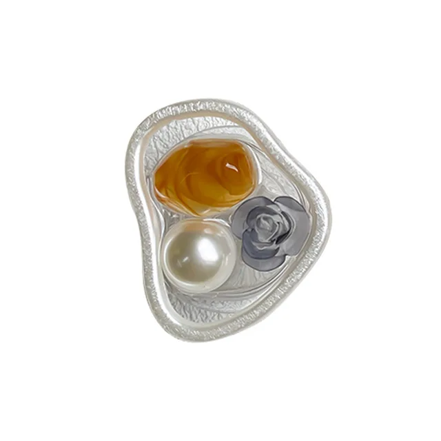 고급스러운 진주 대리석 Griptok 스탠드 홀더: 휴대전화에 우아함과 스타일을 더하다