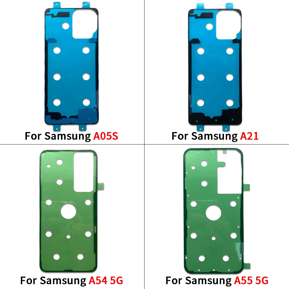 50개, 새 백 배터리 커버 스티커 접착 방수 삼성 A05 A05S A15 4G A25 A33 A34 A35 A42 A53 A54  A55 A73 5G용 - AliExpress