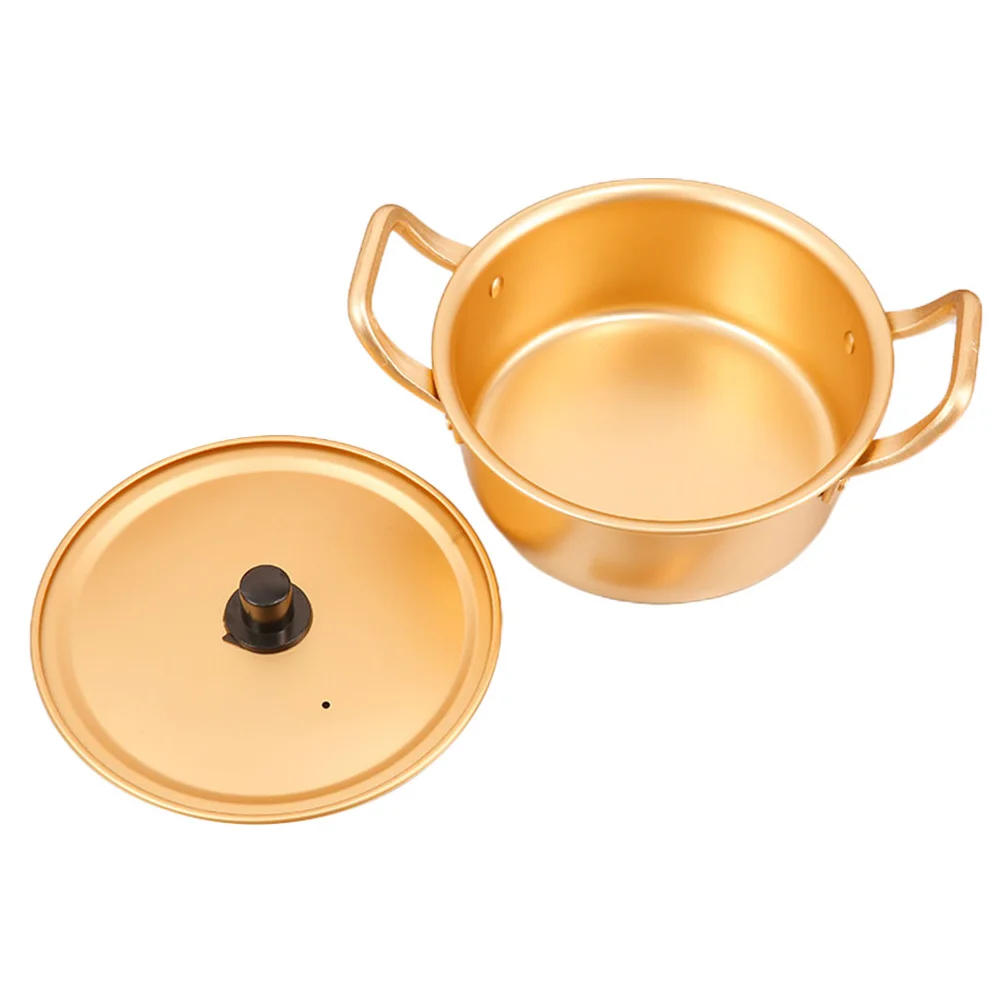 

Metal Ramen Pot Kitchen Instant Noodles Cooker Small Pot Kitchen Cookware Ramen Pot
