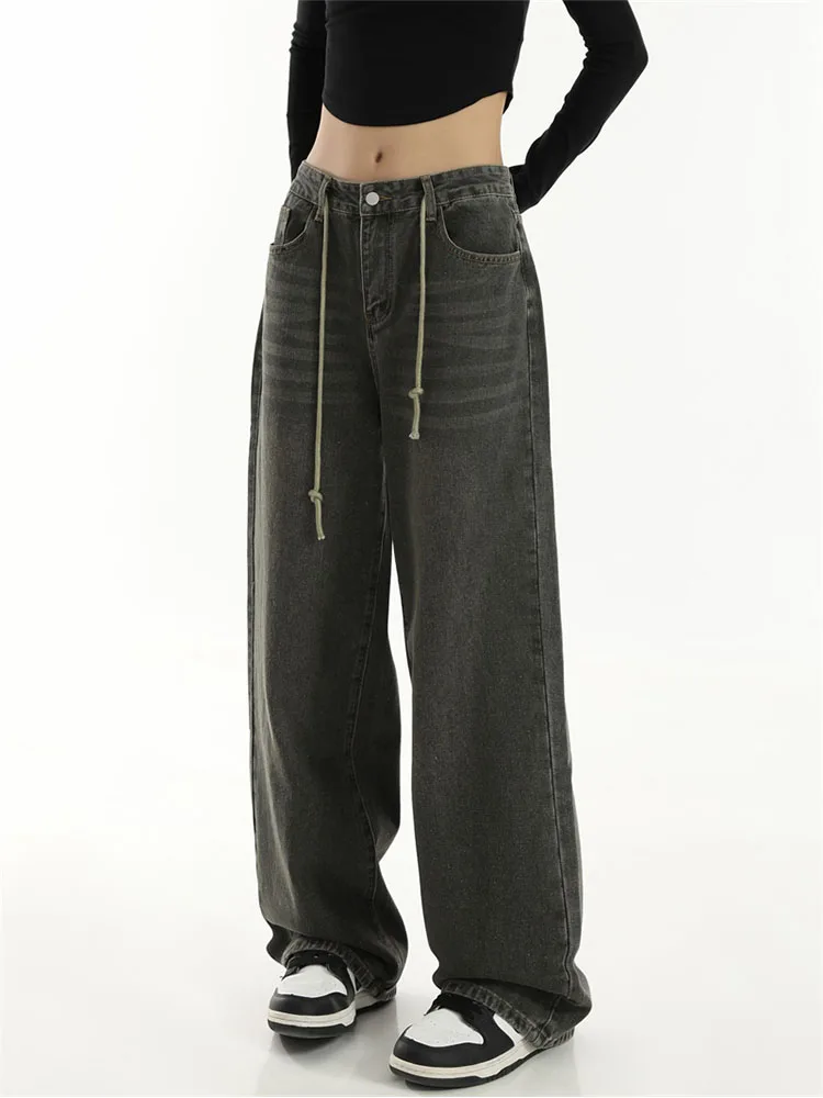 

Baggy Pants Oversize Jeans Woman High Waist Streetwear Women's Jeans 2022 Autumn Trend Korean Fashion Capris Wide Leg Clothing