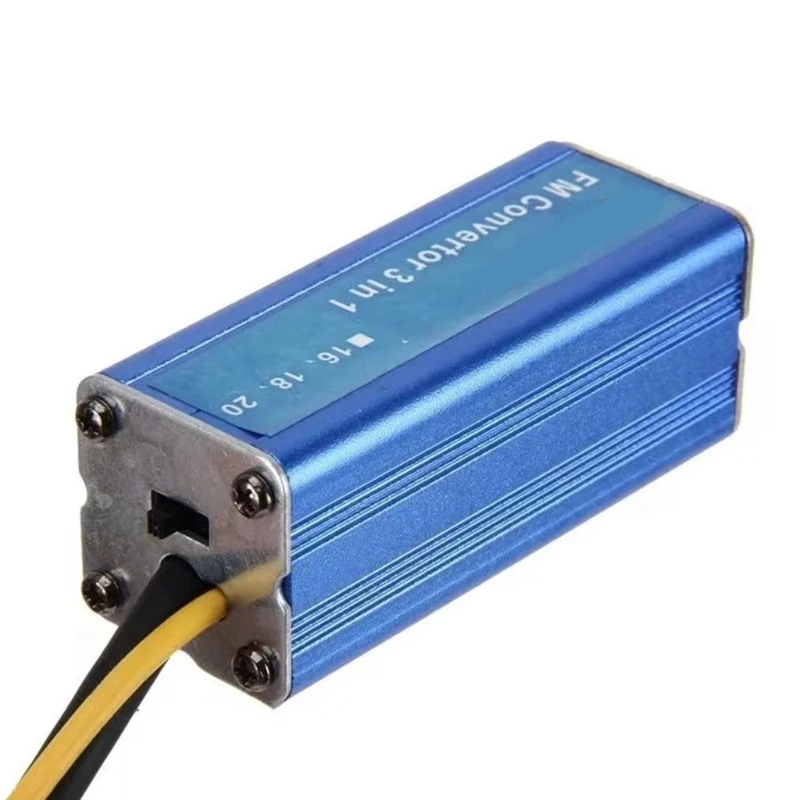 Convert 92-106MHz Into 76-90MHz Auto Antenna Radio FM Band Expander Car Frequency Changer Converter for Player