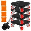 Furniture Lift Mover Tool Set 880LBS 360° Rotatable Heavy Duty Furniture Mover Set Labor-Saving Furniture Dolly and Lifter Tool 1