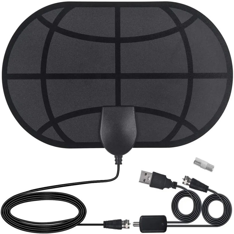 

DVB-T2 Portable High-Definition TV Antenna 4K HD FM Signal Amplifier Digital Outdoor TV Antenna
