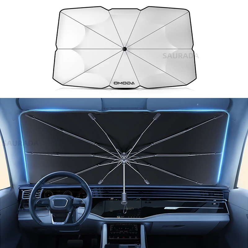 Car Front Windshield Umbrella, Sunshade, Front Shading, For Chery Omoda ...