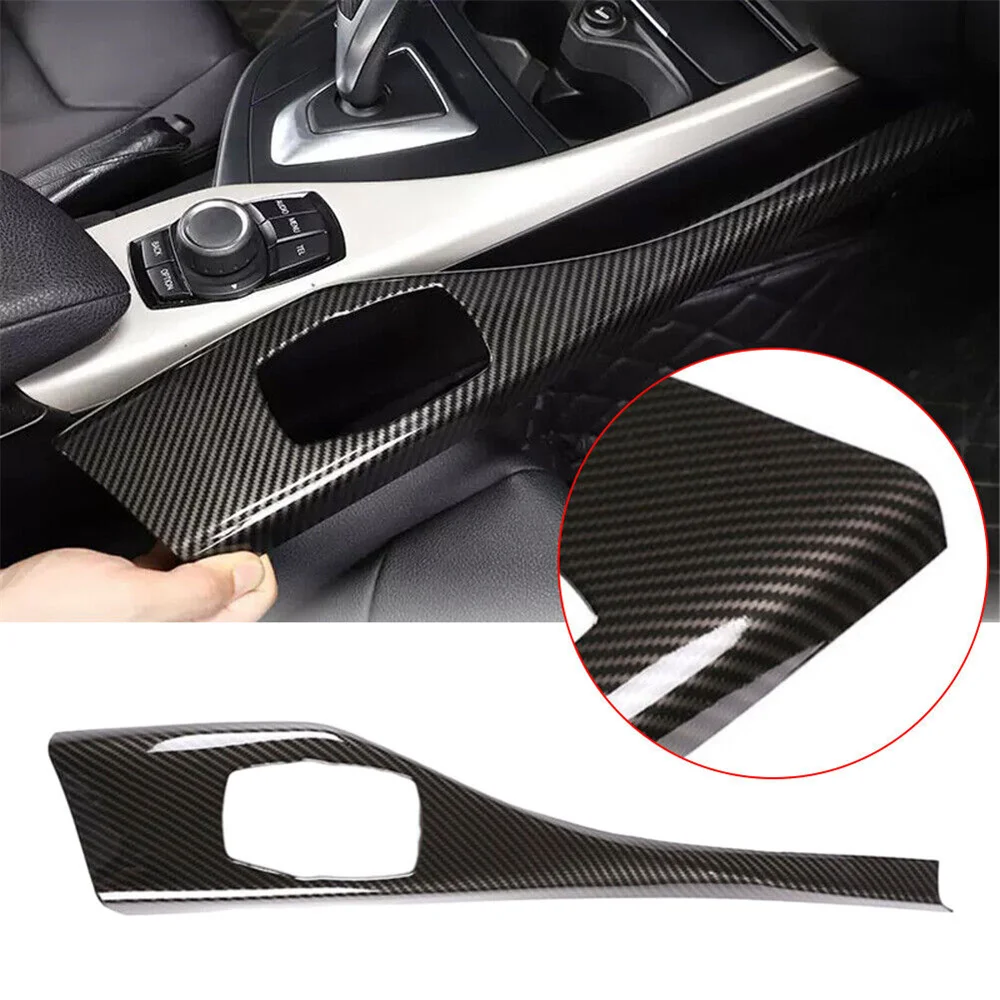 

Carbon Fiber Multimedia Button Panel Cover Sticker for BMW 1 Series F20 F21 116I 118I 12-18 2 Series F22 F23 Car Accessories
