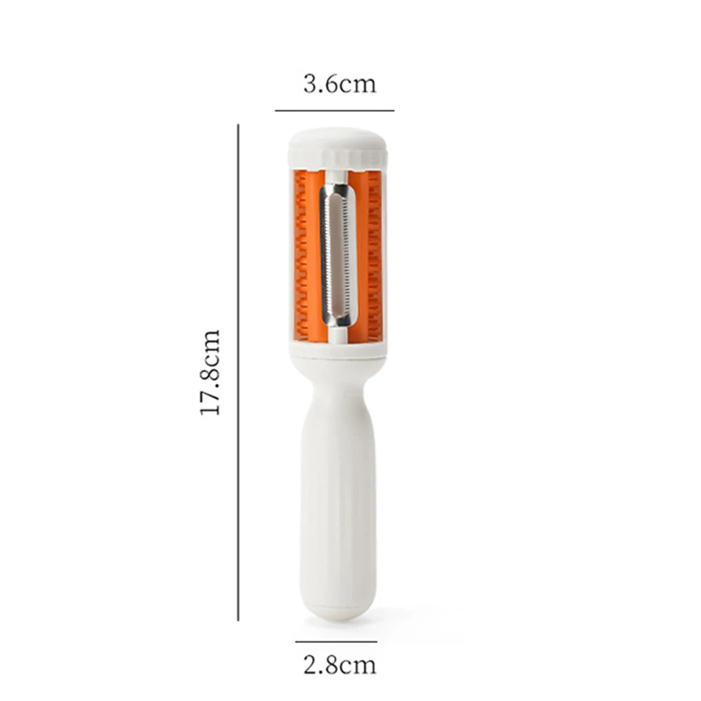 Manual Rotatble Peeler With Cleaning Brush Reusable Vegetables Fruit Peeler For Cucumber Radish