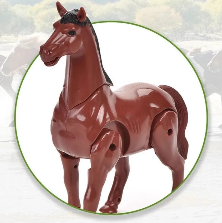 Children's toys, electric animals, simulated cows, rabbits, zebras, walking, and glowing babies as gifts for boys and girls 5