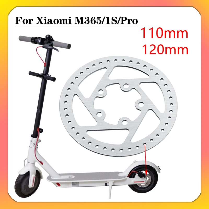 Scooter Elettrico 120Mm 110M Disco Freno Ruota Posteriore Disco Scooter Pinza Ricambio Accessorio Per Xiaomi M365