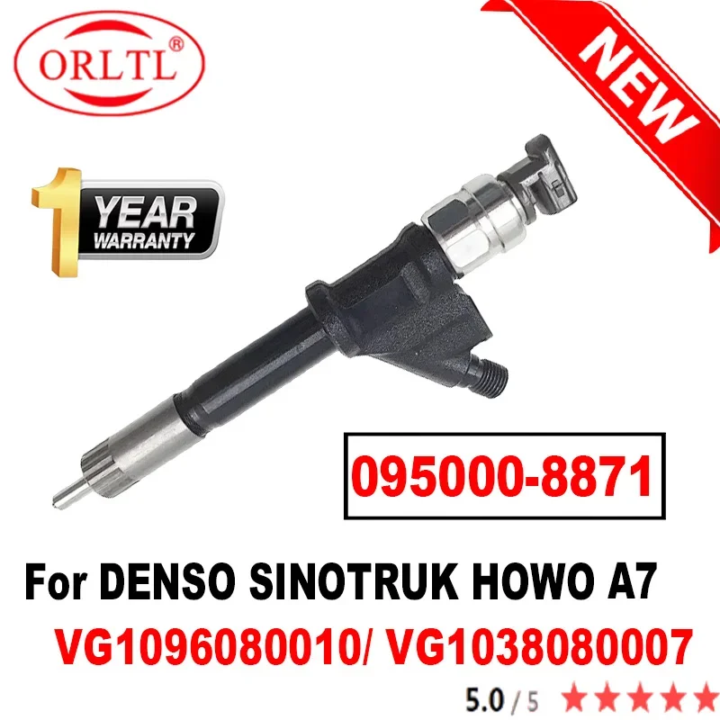 

ORLTL 095000-8871 VG1096080010 Common Rail Ful Injector 0950008871 NOZZLE 095000 8871 for HOWO Truck SINOTRUK VG1038080007