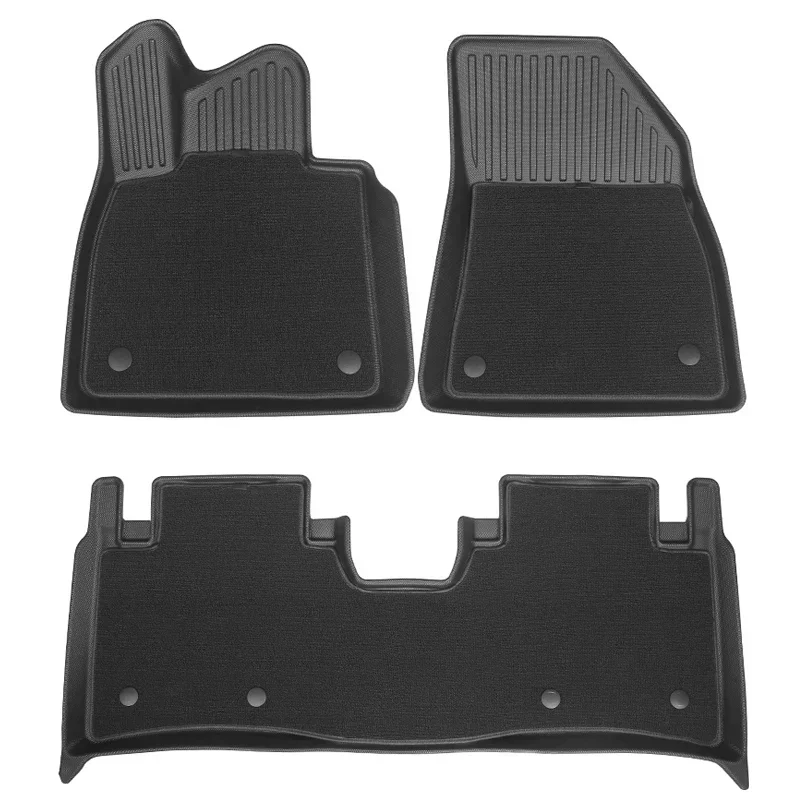 

For Zeekr 001 2021 2022 2023 Car Styling Floor Mats Double Layer TPE Foot Pads Cover Interior Floorliner Accessories