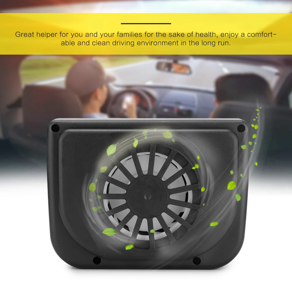 Ventilateur solaire Portable pour voiture - Mbectemi