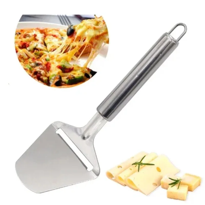 Stainless Steel Cheese Slicer Butter Slicer Cutting Knife Cheese Peeler Slicer Kitchen Cooking Tool Cutter Muslin Fabric