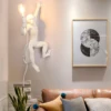 Retro Monkey Wall Light Creative Resin Wall Lamp Sitting Monkey /Hanging wall Shape Bedroom Study Home Decor Wall Table Lamp 4