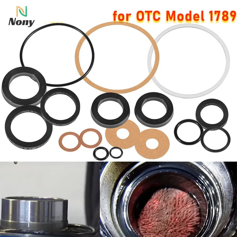 

NONY Hydraulic Floor Jack Seal Repair Kit for OTC 1789 Transmission Jack Hydraulic Oil Seal Rings High-Lift Transmission OEM Set