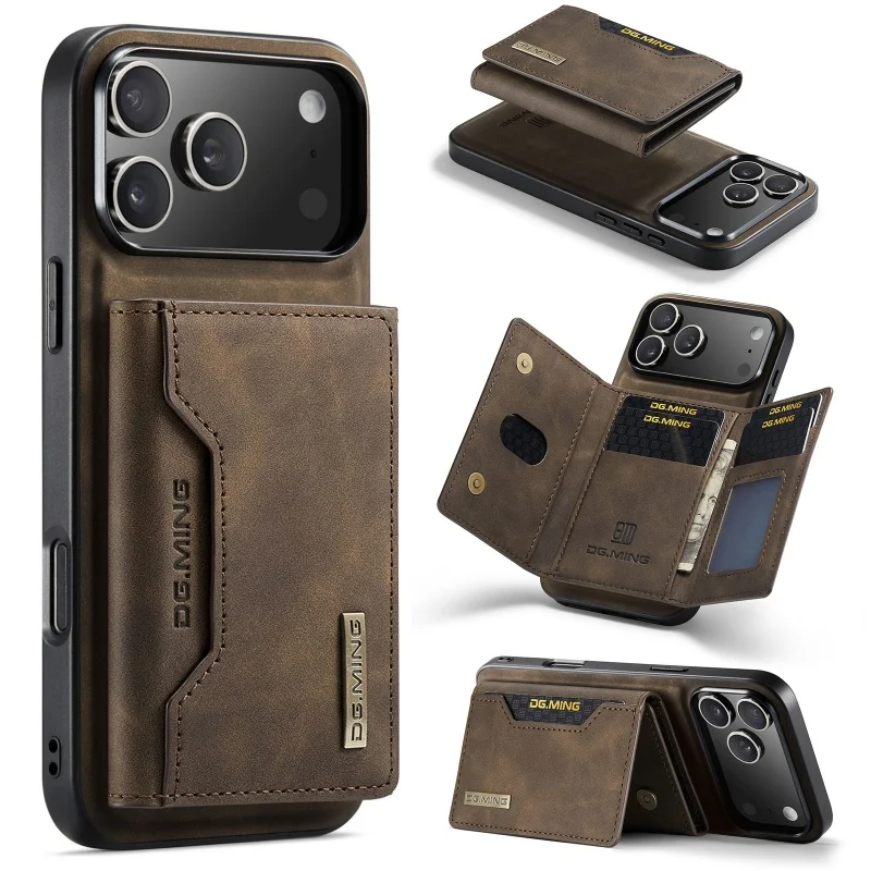 Premium Magnetic Leather Wallet Phone Case – Luxury Flip Cover Coque