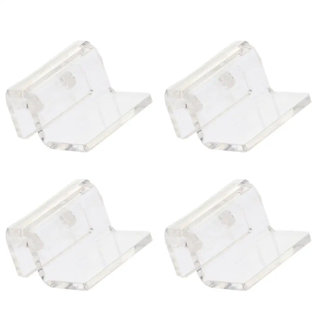

4 Pcs Multi-Function FishAquarium clip and clamp Cover Support
