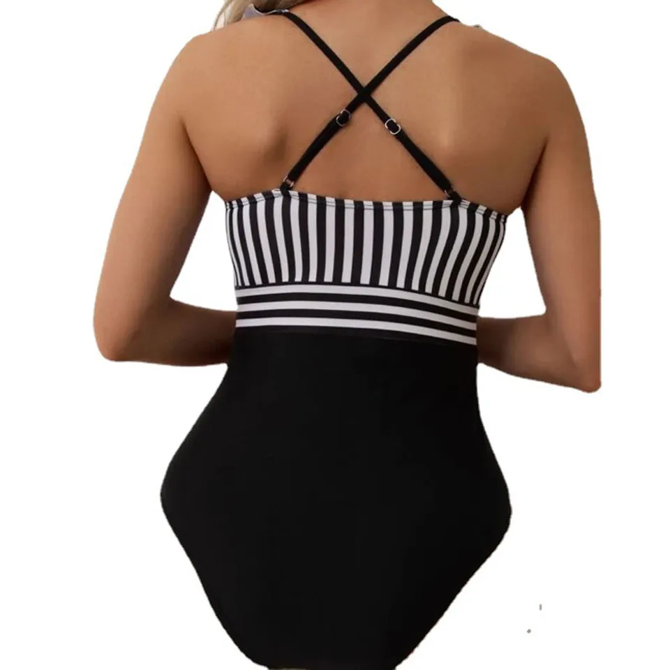 Slimming Women's Fly Sleeve Swimwear for Summer