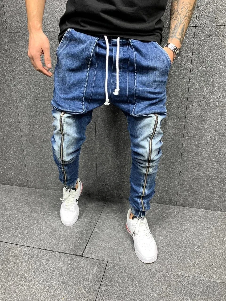 2022 Summer New Men's Jeans Thin 