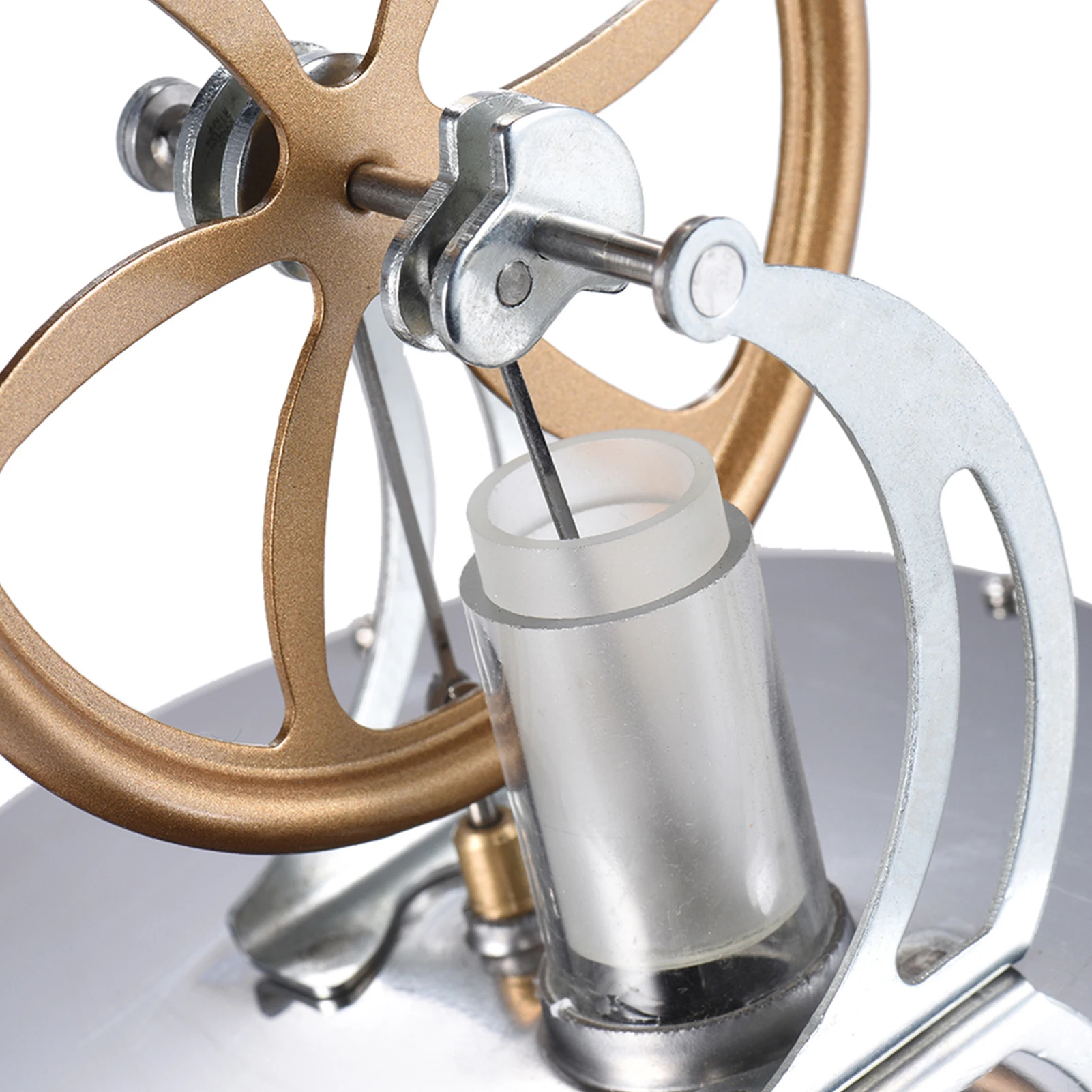 【New】Low Temperature Stirling Engine Low Temperature Stirling Engine Motor Model Heat Steam Education  DIY Kit