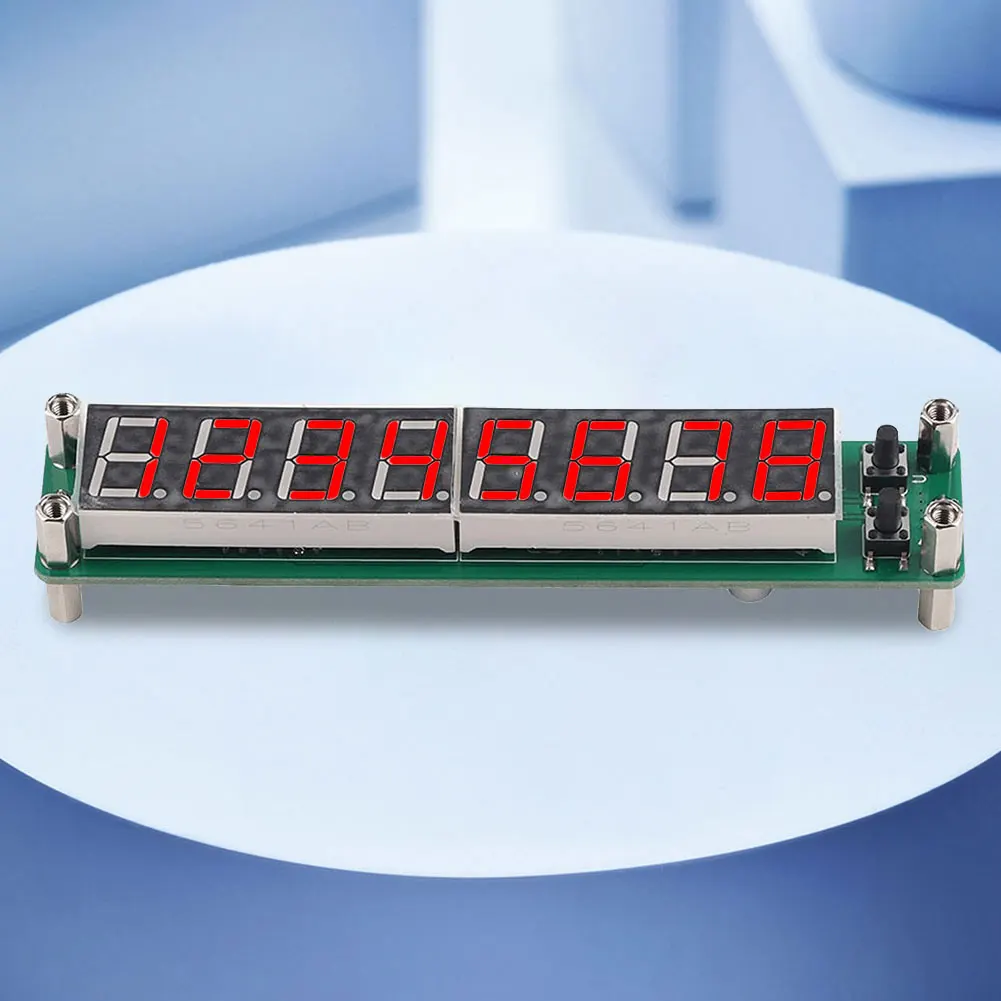 RF Frequency Counter 0.1MHZ-2.4GHz Digital Frequency Meter LED 8-Bit Display DC 8V-15V