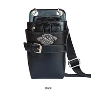 PVC Hairdressing Tool Belt Portable Protective Multi-functional Scissor Pouch For Hairdressers 1
