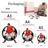 irregular Football Star Wooden Jigsaw Sports Stars Puzzle for Kids Adults Educational Fabulous Gift 300 Pcs DIY Puzzle Toys 6