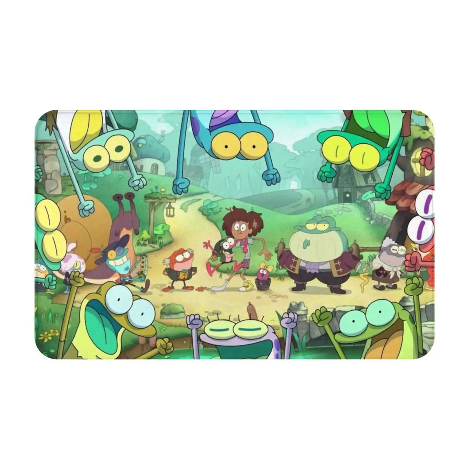 Frog-World-3-Sizes-Home-Rug-Room-Carpet-Amphibia-Amphibia-Amphibia ...