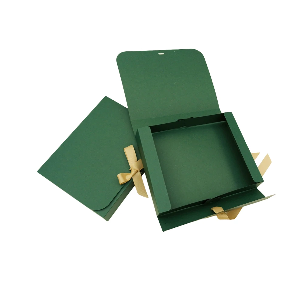 Gift Box Candy Packaging Boxes 10Pcs Oem Colored Gift Boxes for Wrapping with Ribbon Various Size Carton Design