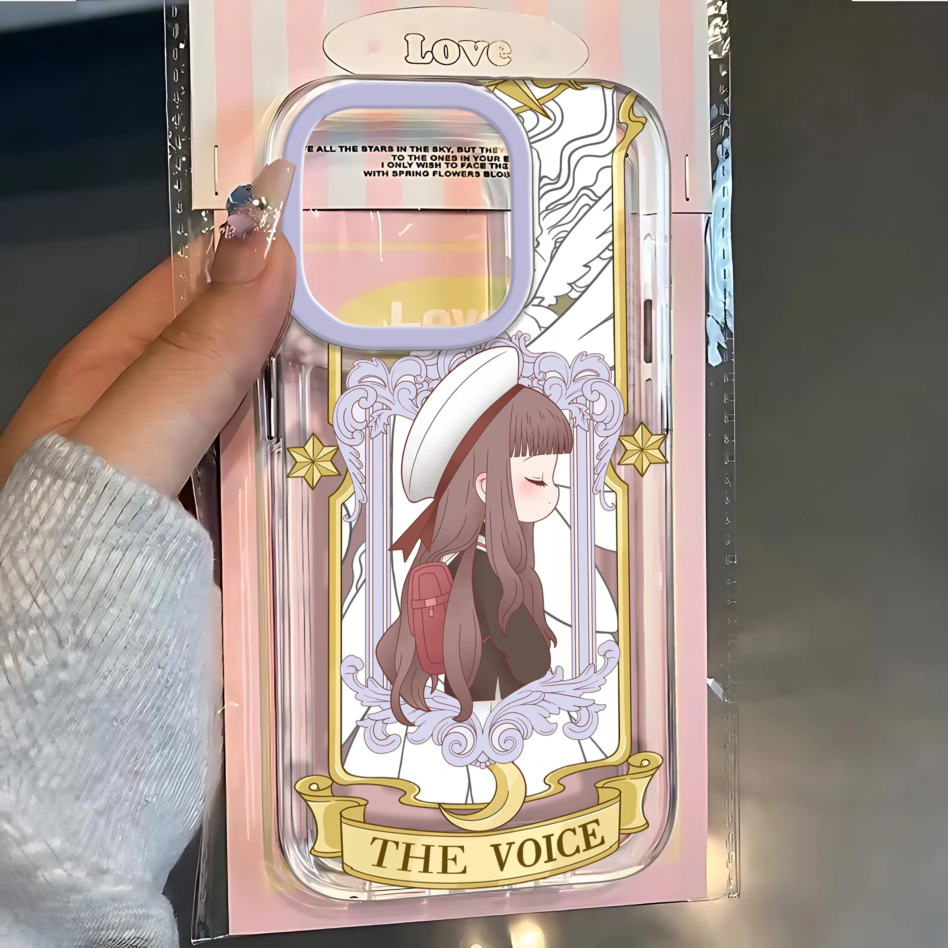Card Captor Sakura Cartoon Clear Space Phone Case Cover