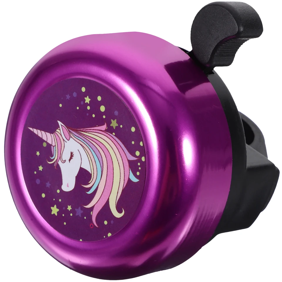 Campanello Per Bici Bambini Coccinella E Aeroplano - Lega Di Zinco, Universale 22 Mm, Chiaro E Resistente