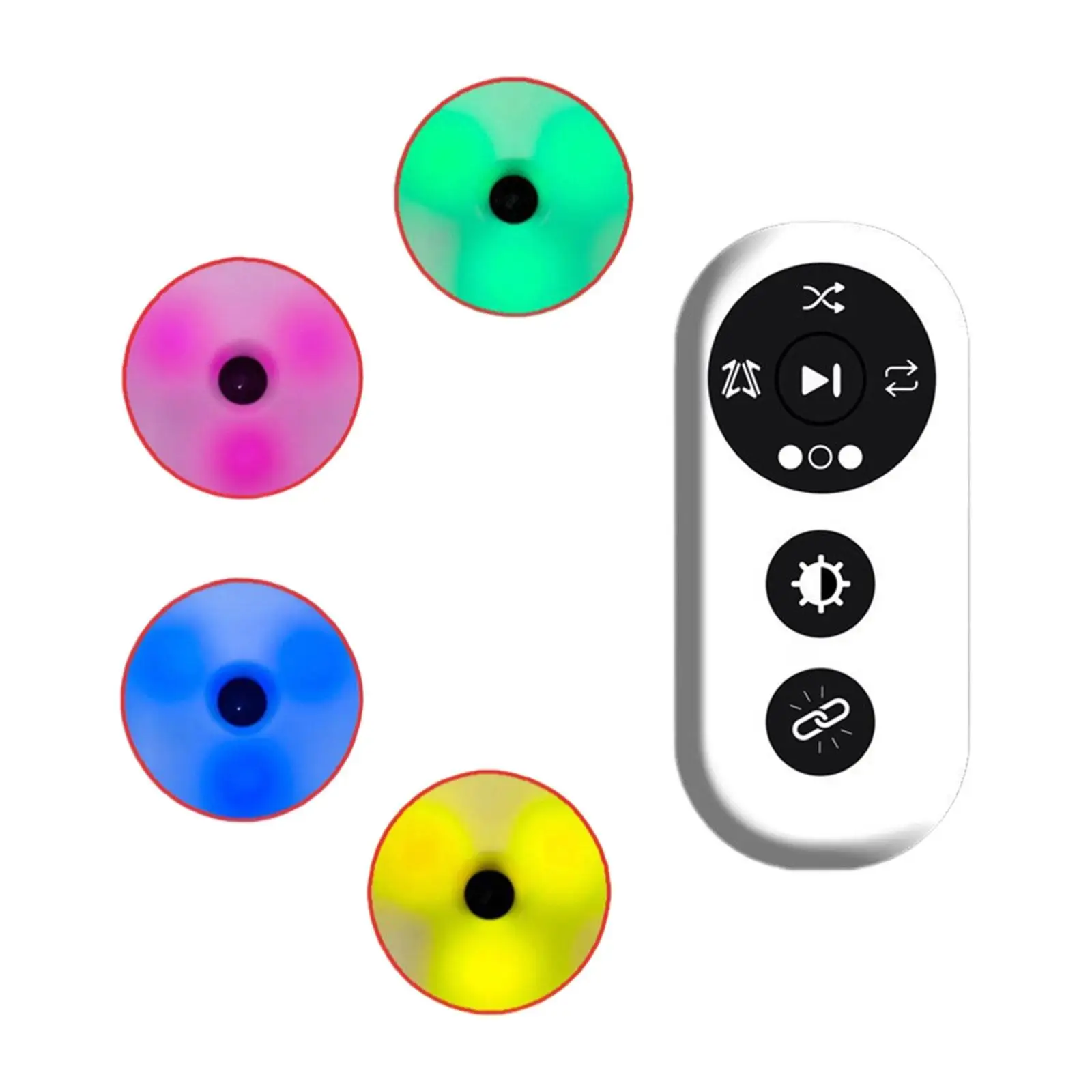 Reaction Training Lights Agility Response Lamp Set For Fitness_voghion.com