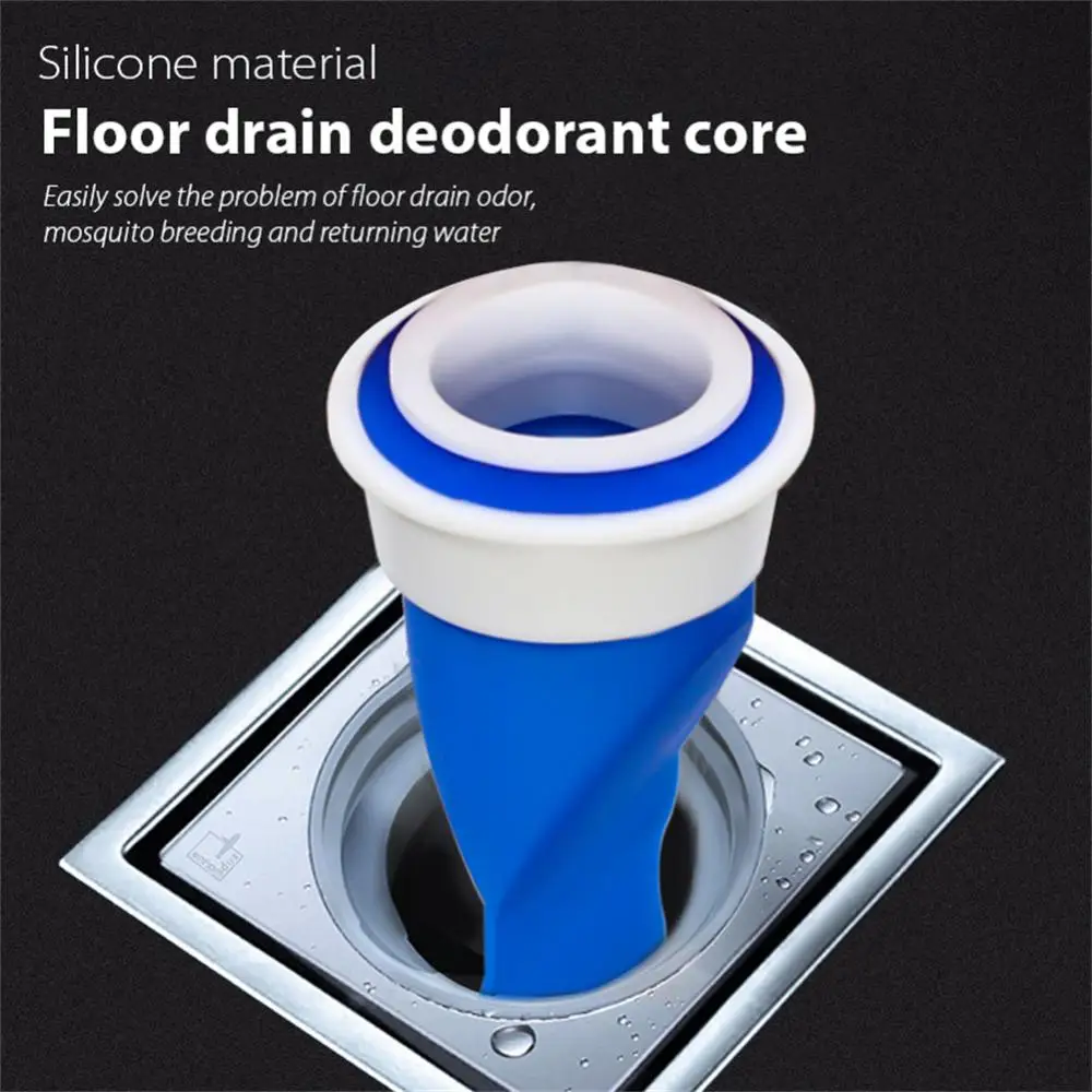 Drain de plancher Déodorant Tuyau de Noyau de Joint Anti-odeur Drain Évier  Crépine Douche D