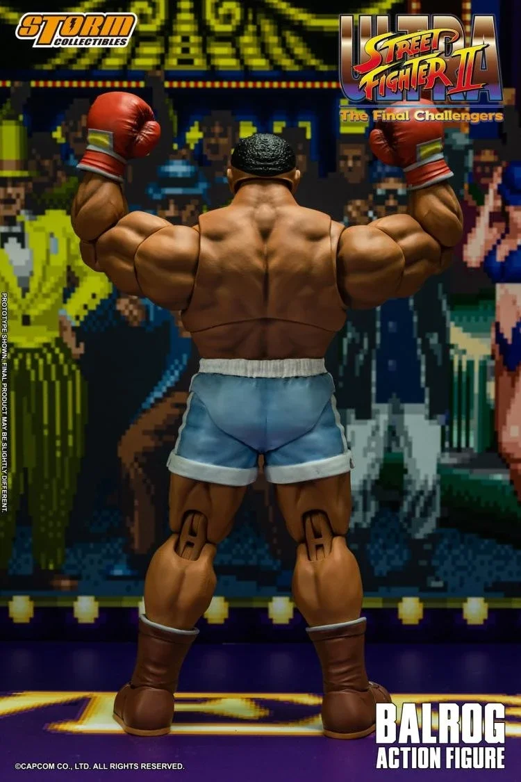 Storm Toys BALROG アクションフィギュア CPSF23GY Storm Collectibles BALROG-Ultra Street Fighter II The Final