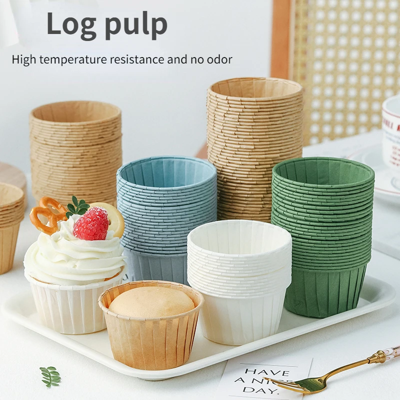 50pcs-Golden-Muffin-Cupcake-Paper-Cup-Oilproof-Cupcake-Liner-Baking-Cup ...