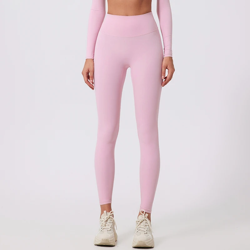 Hearuisavy Leggings da allenamento a vita alta Pantaloni da palestra da donna Leggings sportivi push up da corsa femminili Pantaloni da yoga scrunch ad asciugatura rapida - immagine 4