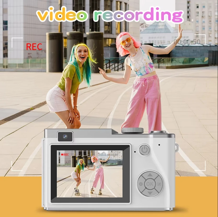 Description Picture 5 of itemDigital Camera LCD Rechargeable HD Digital Camera CCD Video Camera Outdoor Anti-Shake Support Sd Card Camcorder Photography