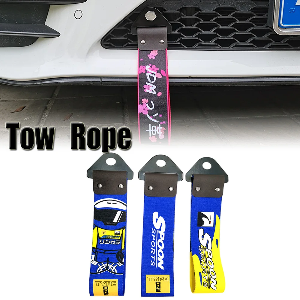 Universal-JDM-Culture-Racing-Style-Tow-Rope-Tow-Strap-Car-Tow-Ropes ...