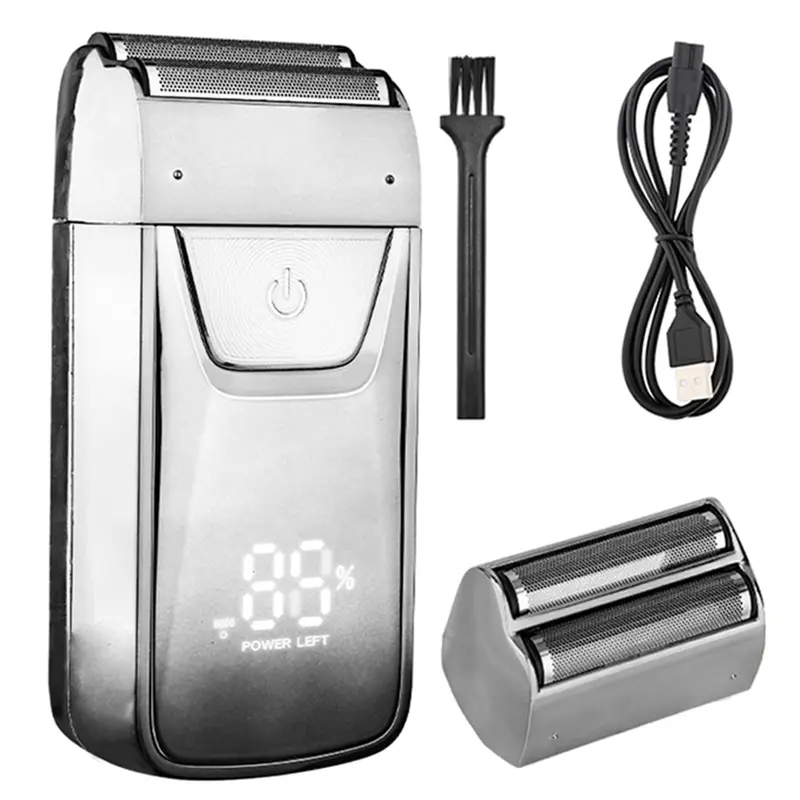 HIENA shaving machine men Electric shaver Hair clipper Rechargeable Metal Housing Pro Electric Shaver For Men Electric home - Image 7