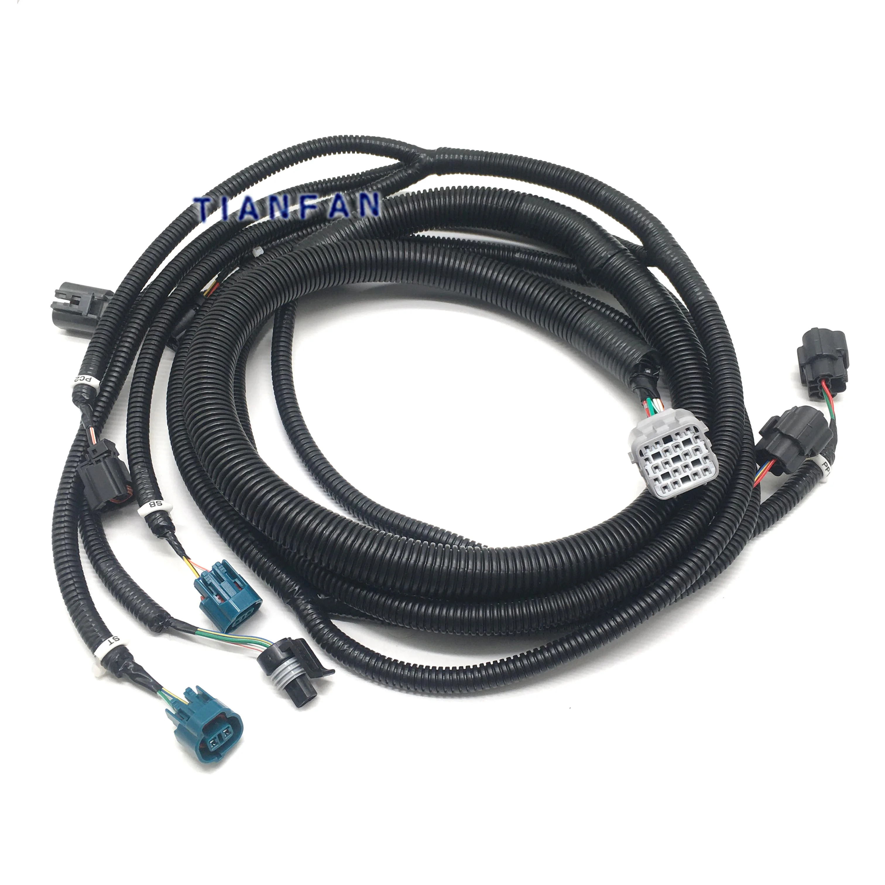 

Excavator accessories for Hitachi zax120/200/240/330/360-3-6 hydraulic pump direct injection electric injection harness