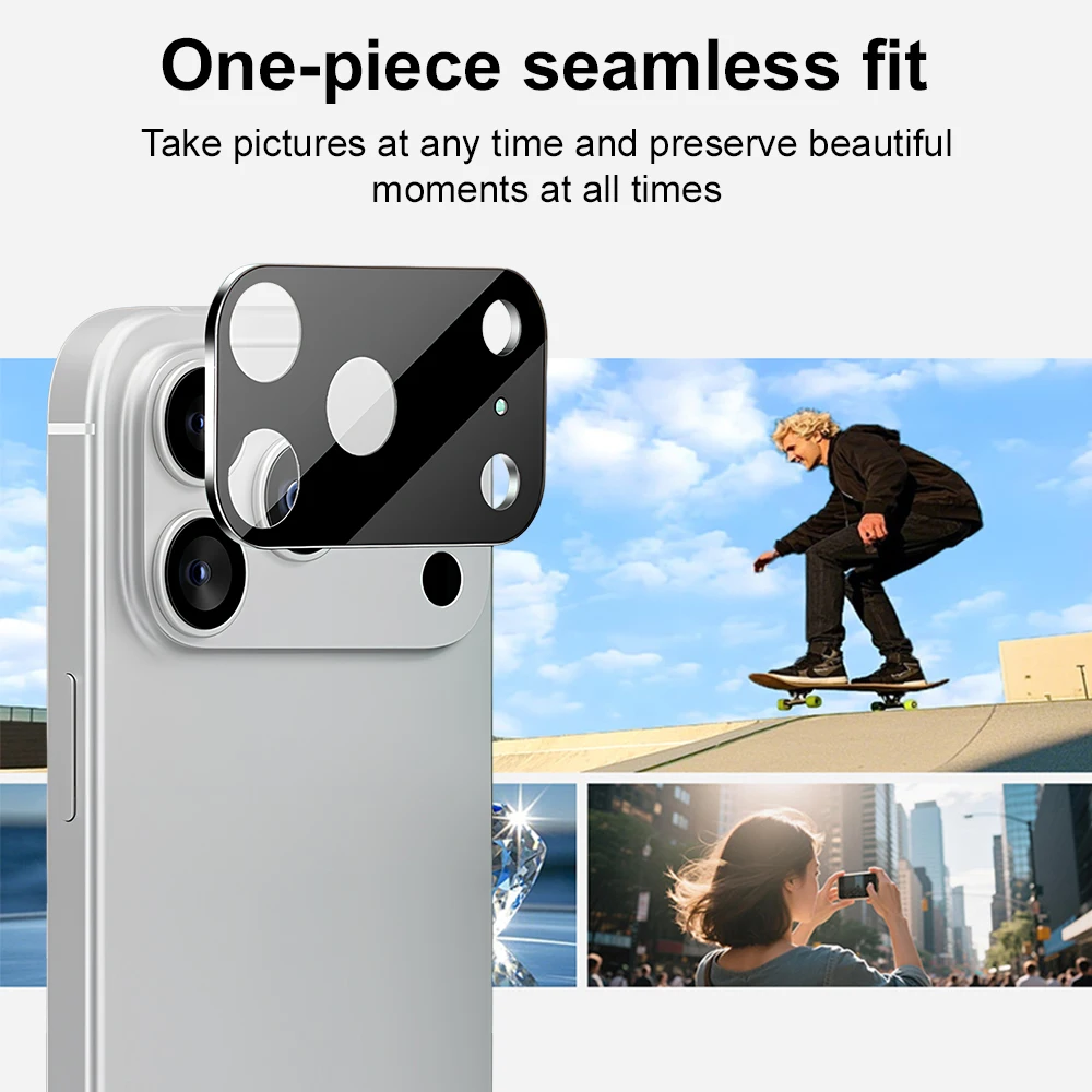 Camera Lens Protector For iPhone 16 15 14 13 11 12 17 Pro Max Air Lens Protective Glass for iPhone 12 13 Mini Tempered Glass 5