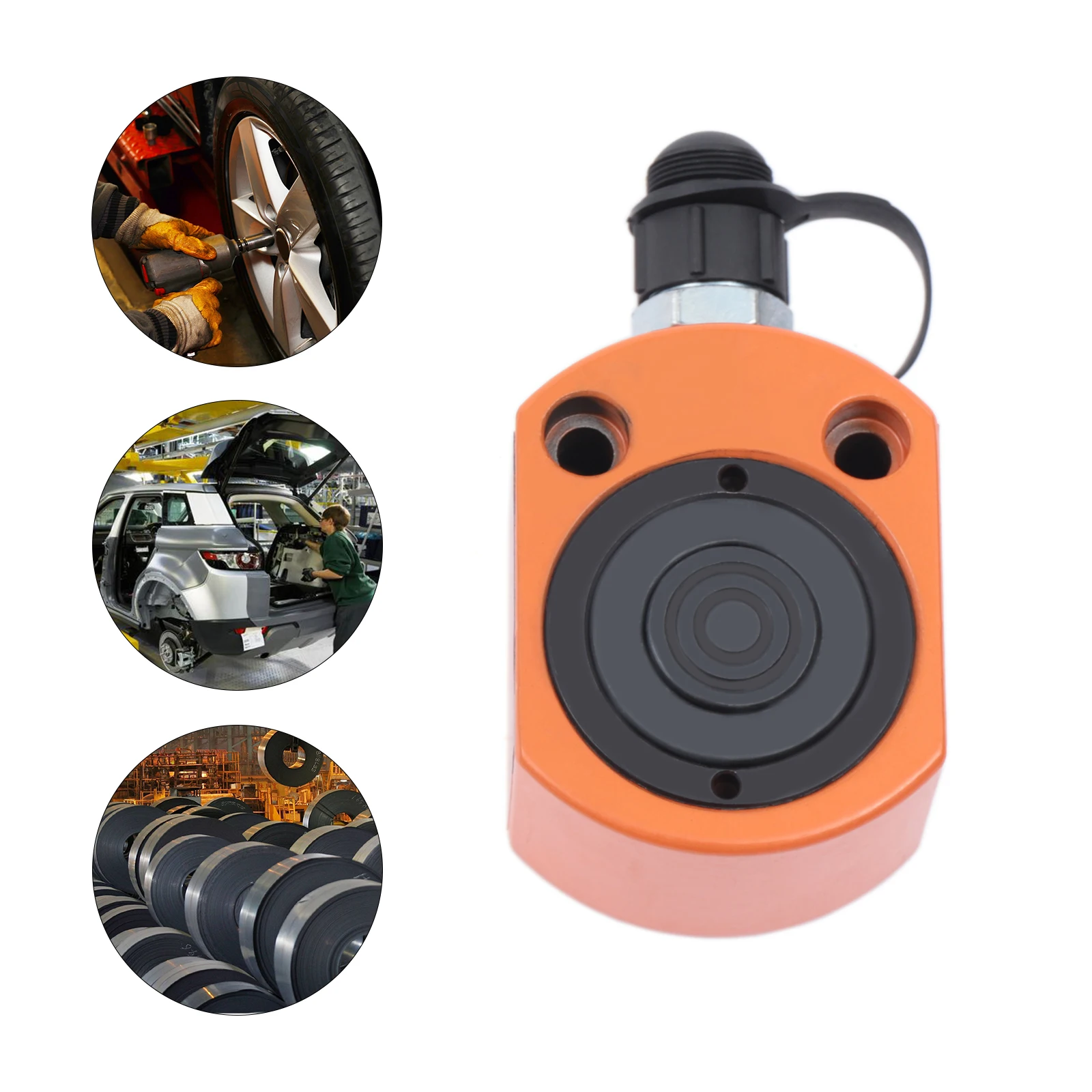 20T Hydraulic Cylinder Jack FRY-20 Portable Hydraulic Ram 360 ° Multi-Acting Lifting Cylinders Tool for Machinery Shipbuilding 5