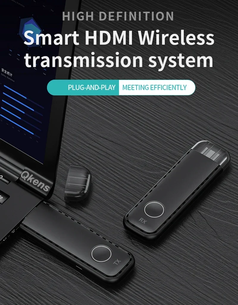 100Ft Wireless Extender Video Sender Hdmi Trasmettitore E Ricevitore Display Dongle Switch Per Fotocamera Dvd Laptop Pc To Tv Monitor