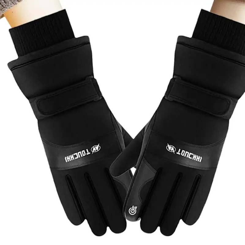 

Winter Gloves Men Women Touch Cold Waterproof Motorcycle Cycle Gloves Male Outdoor Sports Warm Running Ski Glove
