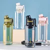 750/1000ml Reusable Water Bottle with Tea Infuser High-Capacity BPA Free Leak-Proof Design for Travel OutdoorSports  & Car Use