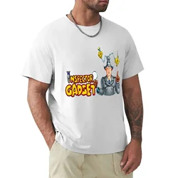 Inspector Gadget inspector gadget cartoon inspector gadget costume T-shirt summer tops blanks t shirts for men cotton