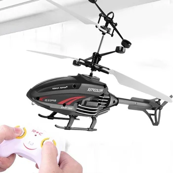 Flying Helicopter Toys USB Rechargeable Induction Hover Helicopter With Remote Control For Over  Kids Indoor And Outdoor Games 3