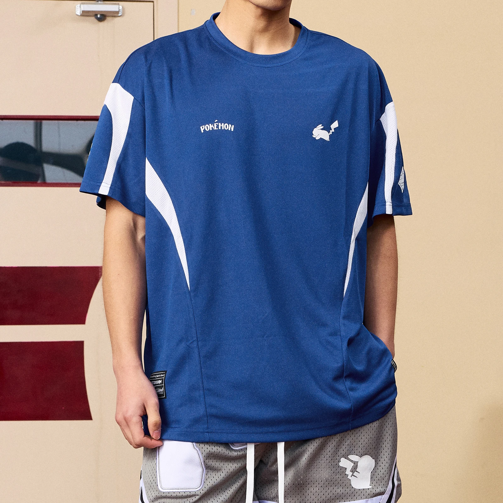 Active quick dry crew neck T-shirts for men breathable athletic running gym workout short sleeve tee for running