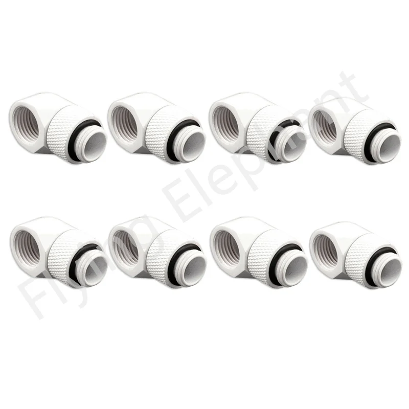 PC Water Cooling 90° Rotate Fitting G1/4'' Female To Male Hard Tube ...