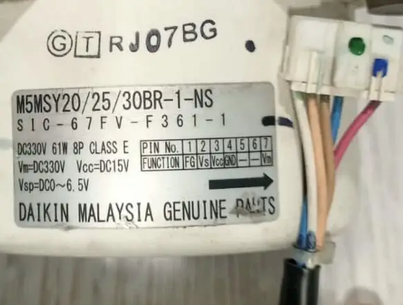 Новый вентилятор постоянного тока Daikin Φ R03039033392 SIC-67FV-F316-1 M5MSY202530BR-1-NS M5SLY1015FR-1-WL (art.: 3920c675db4bc) - 3920c675db4bc